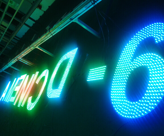 LED pixel light