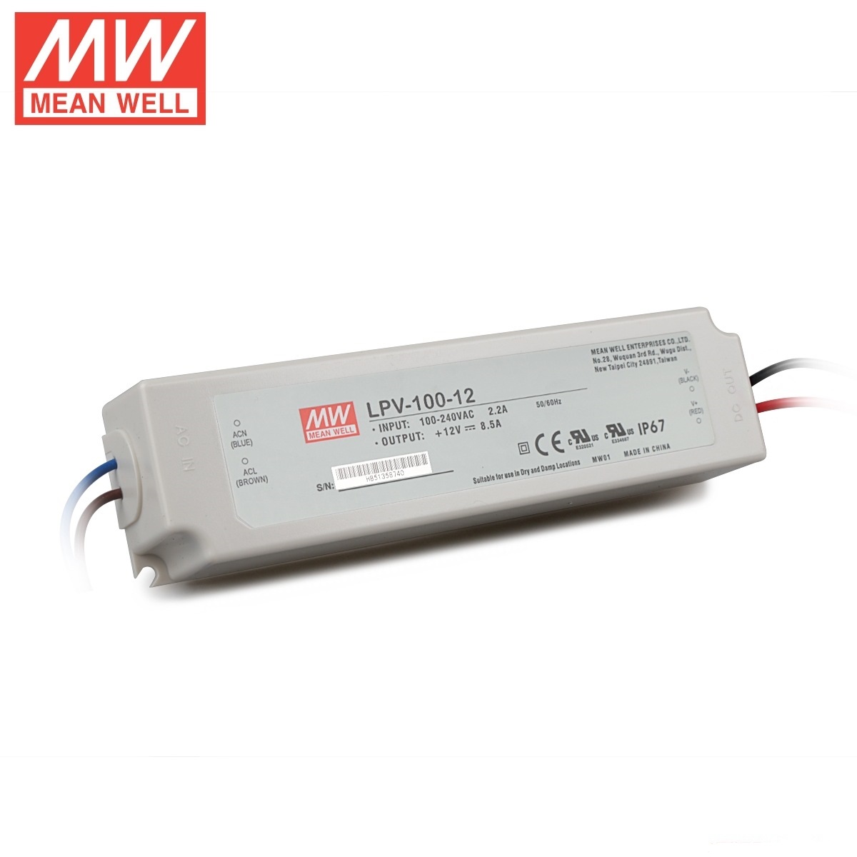 Meanwell LPV-100-SPEC